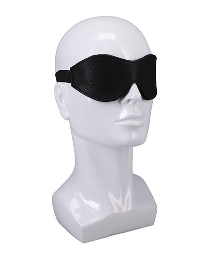 In a Bag Vegan Leather Blindfold - Black